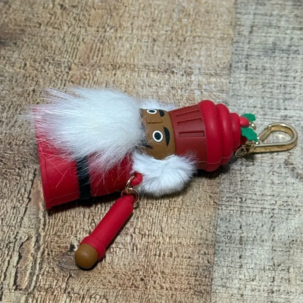Bath & Body Works Wearable Nutcracker  Hand Sanitizer Pocket Bac Holder Light Up